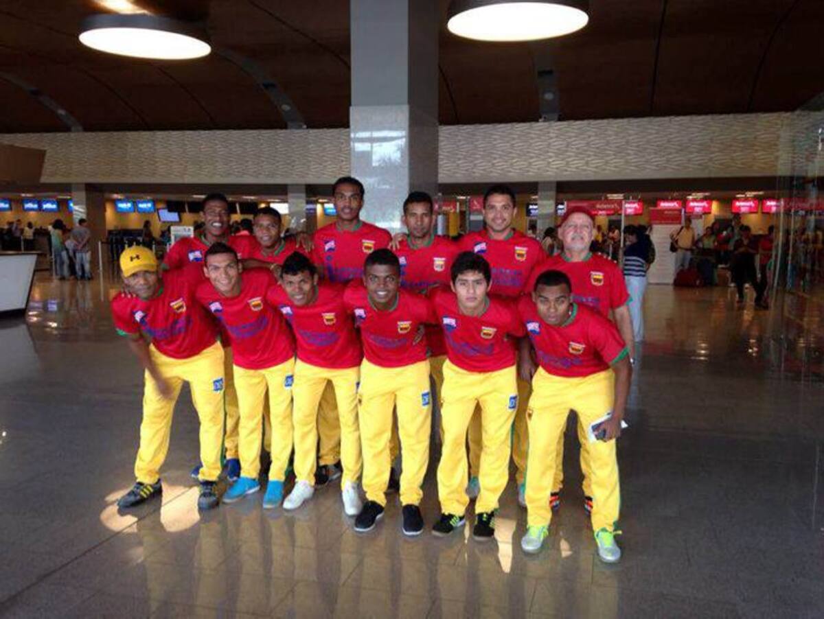 El equipo Heroicos viaja hoy a Bucaramanga para enfrentar mañana a Independiente Santander. Cortesía
