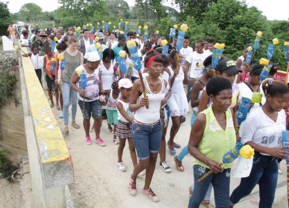 La comunidad de Libertad es piloto de reparación colectiva en el país. //Edith Quiroz.