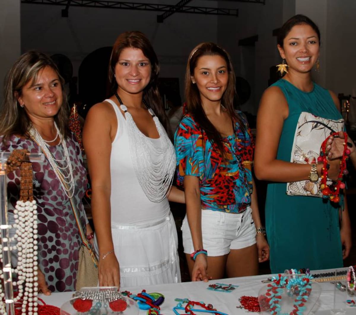 Tania Segura, Karen Amín, Malu Trujillo y Sandra Comas. Maruja Parra /El Universal/