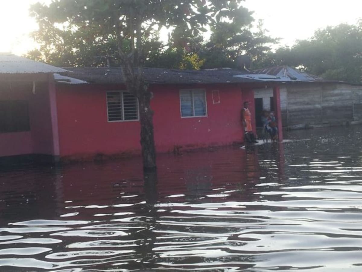 Inundaciones en corregimientos y veredas de San Jacinto del Cauca (sur de Bolívar). CORTESÍA