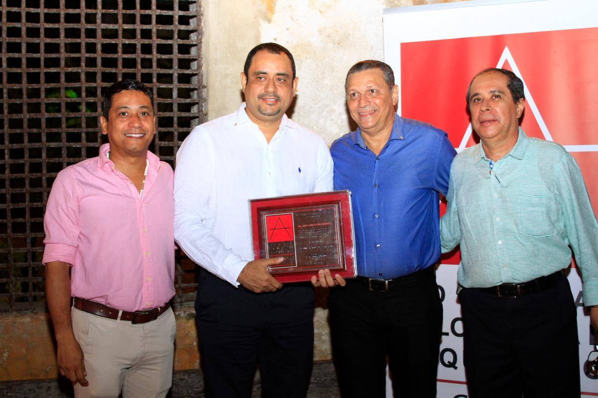 Howard Villareal, Juan Carlos López, Ricardo Zabaleta y Plinio Rincón.