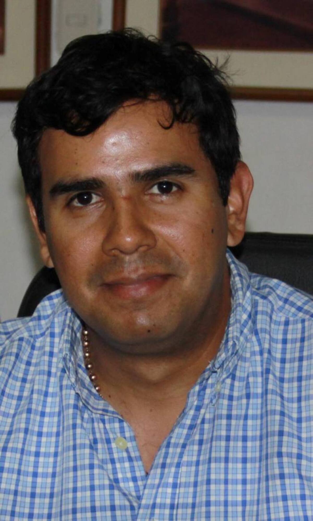 Gabriel Marriaga, secretario de obras públicas de Bolívar.