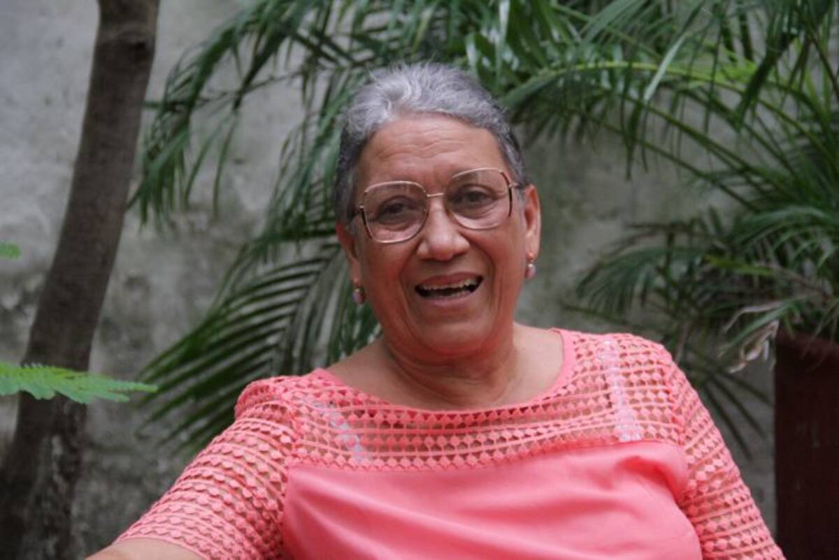 Rosita Díaz de Paniagua. Foto: Luis Aparicio - El Universal.