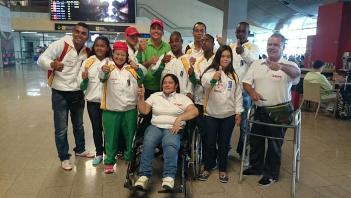 Delegación cartagenera en los Juegos Iberoamericanos Fides. CORTESÍA