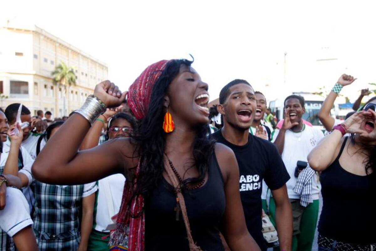 En la ciudad se han hecho marchas contra la discriminación racial de la que han sido víctimas muchos cartageneros. Archivo