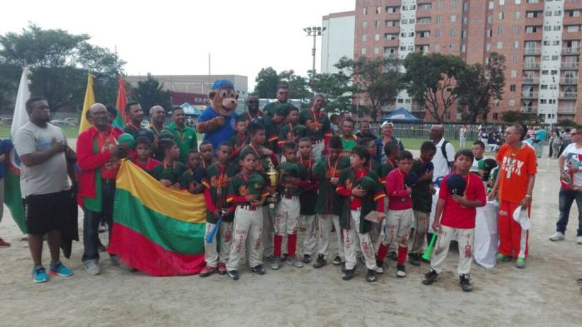 Bolívar, campeón del Nacional de Béisbol Preinfantil. CORTESÍA