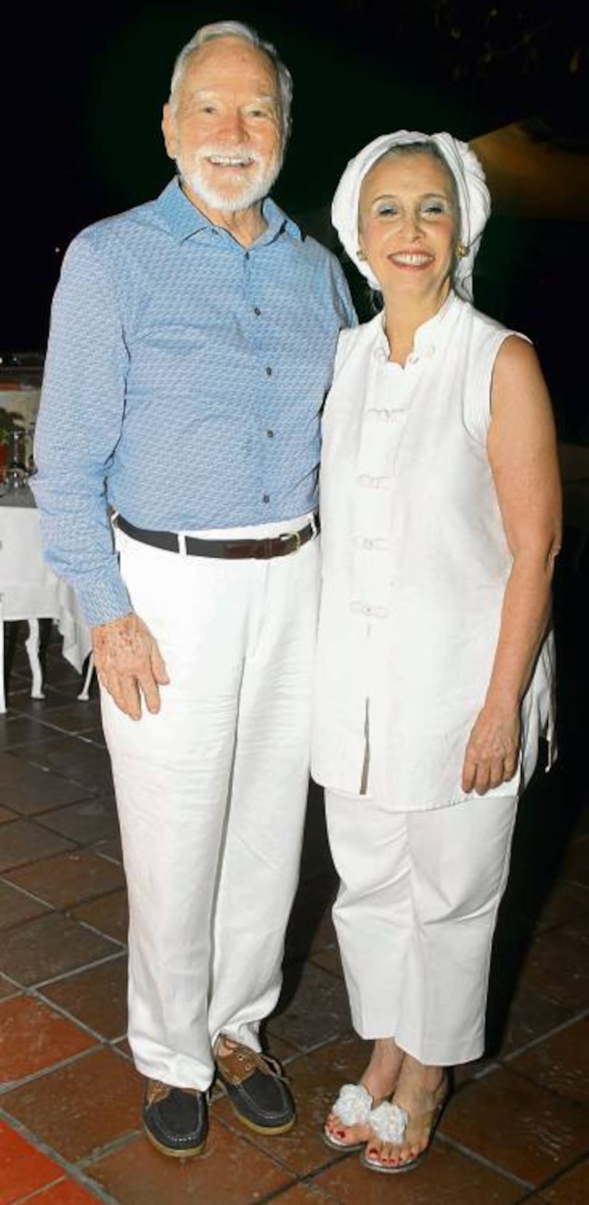 Richard Hoskins y Evelia Margarita González Porto.