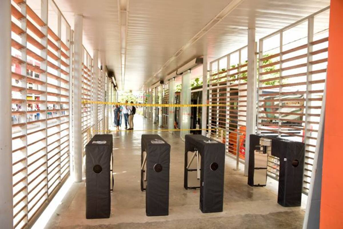 El equipamiento de estas áreas de acceso y salida estará listo en unas semanas. Cortesía.
