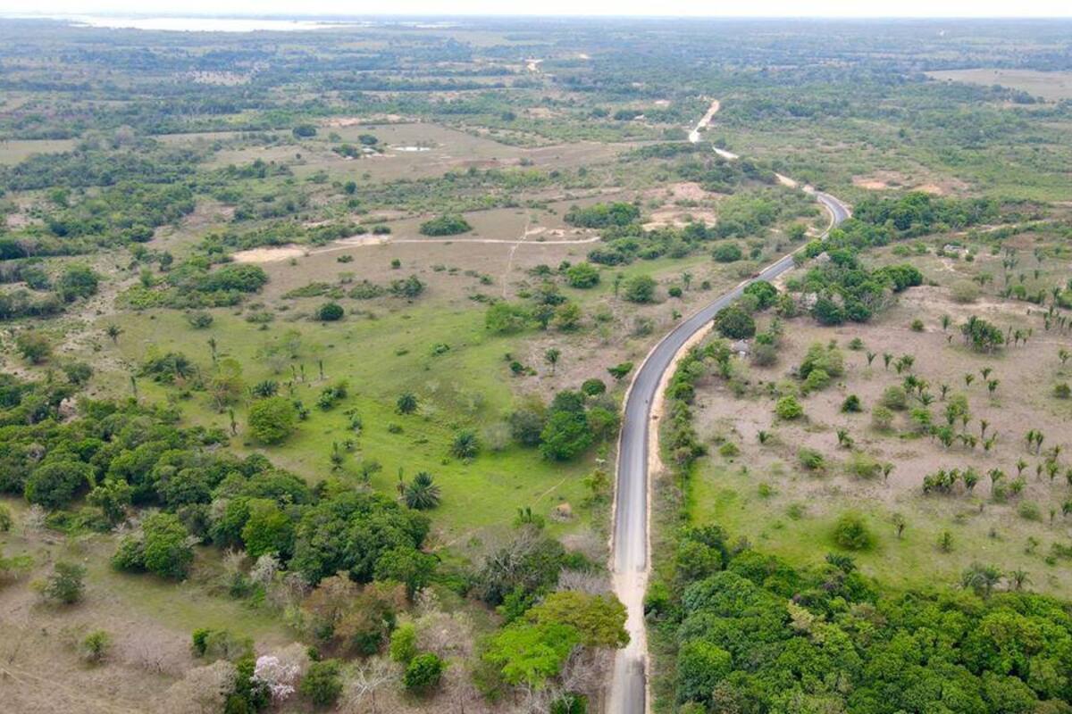 Vía Las Tablitas- San Marcos: avanza con 15 kilómetros asfaltados.