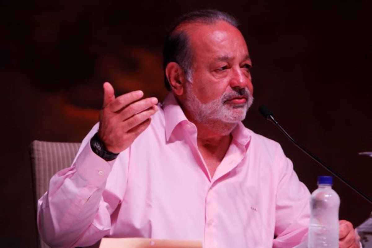Carlos Slim, empresario mexicano. Archivo El Universal