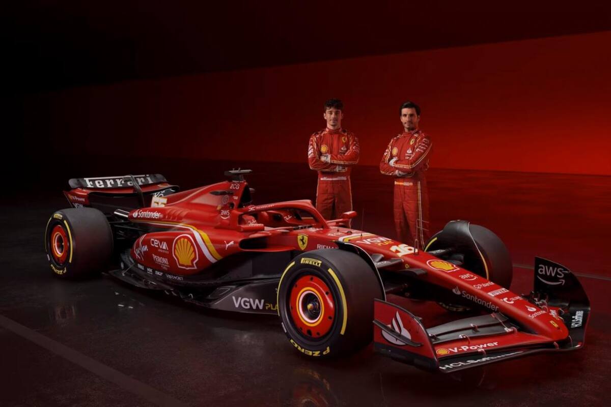 Espectacular: Ferrari presenta su nuevo carro ‘SF-24’