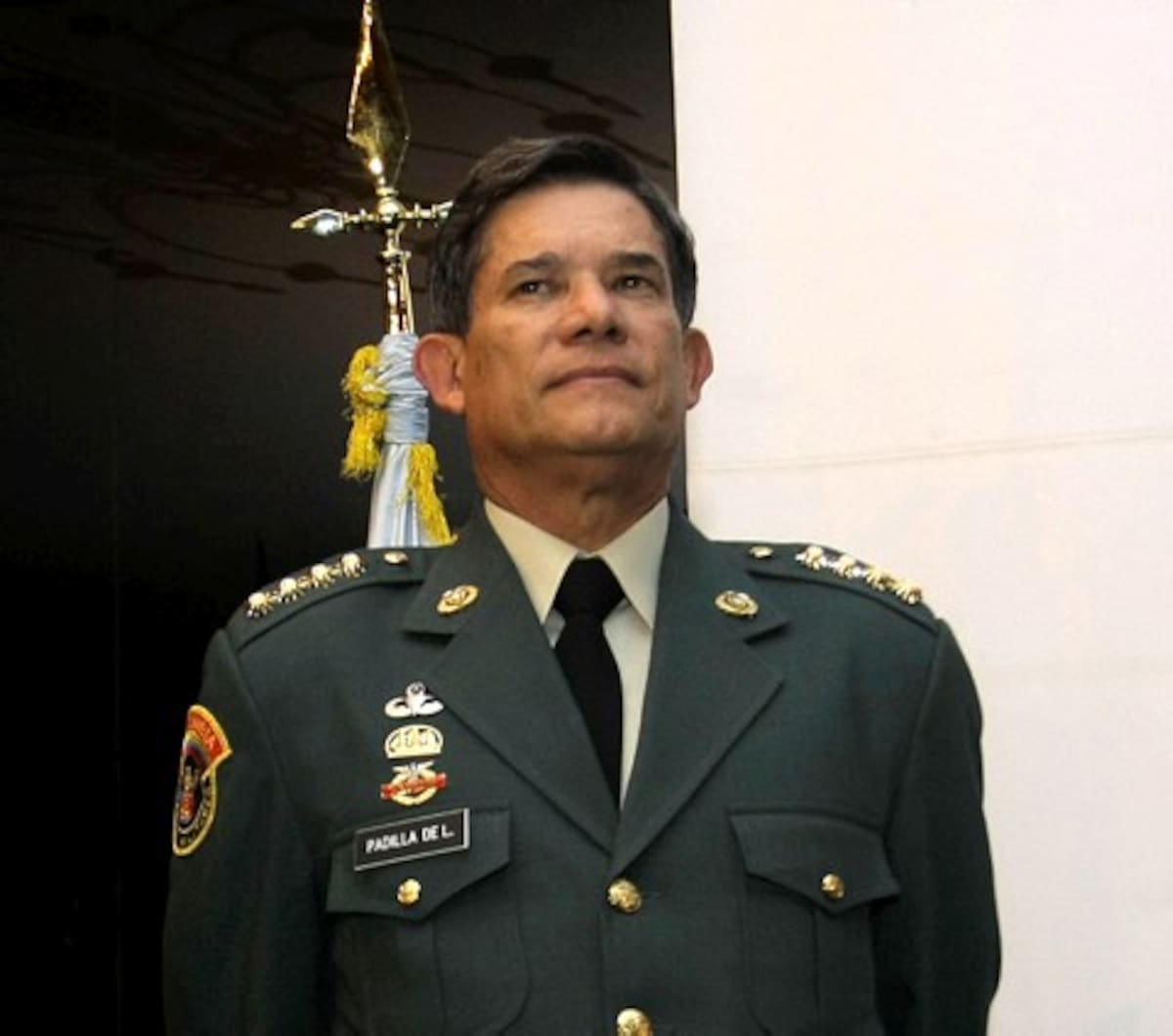 General Fredy Padilla de León, Comandante de las Fuerzas Armadas.