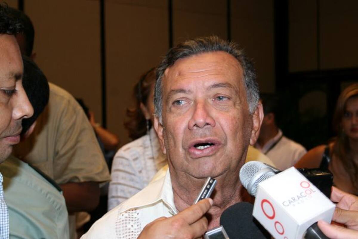Nicolás Curi Vergara, exalcalde de Cartagena. ARCHIVO