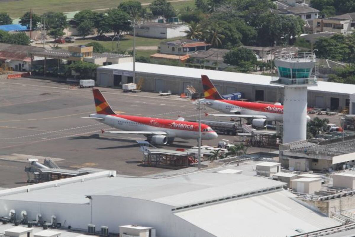 Aeropuerto Rafael Núñez. JULIO CASTAÑO - EL UNIVERSAL