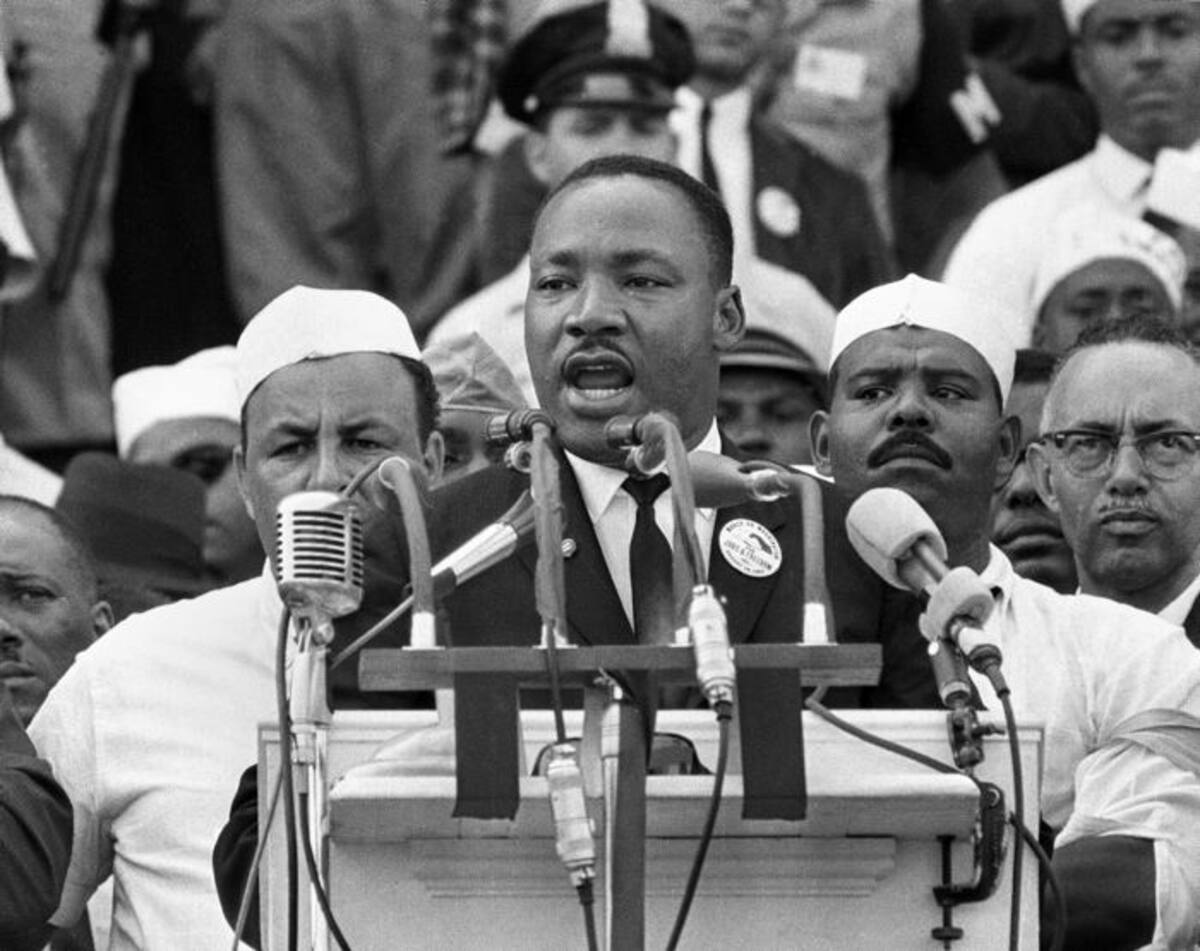 Martin Luther King. AP
