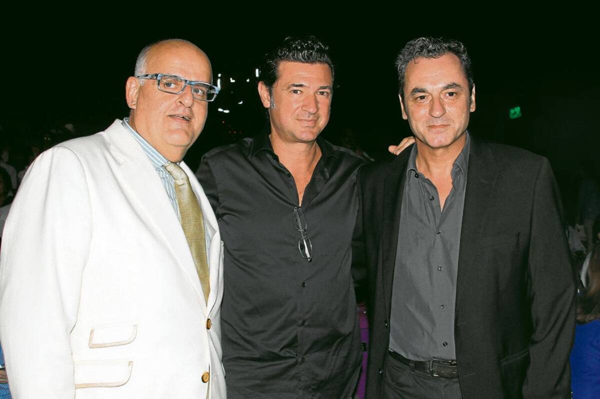 Alejandro Calvo, Julio Medem y Eduardo Trias.