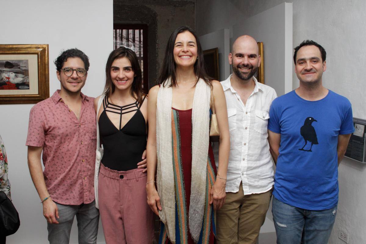 Nicolás Melo, Laura Torres, Alejandra Torres, Juan Escobar y Simón Torres.