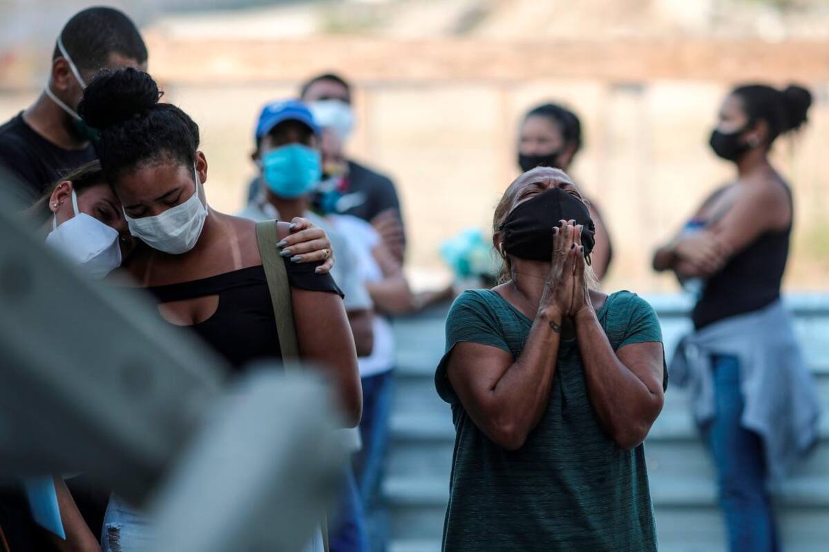 Caos debido a aumento de muertes por Covid-19 en Brasil