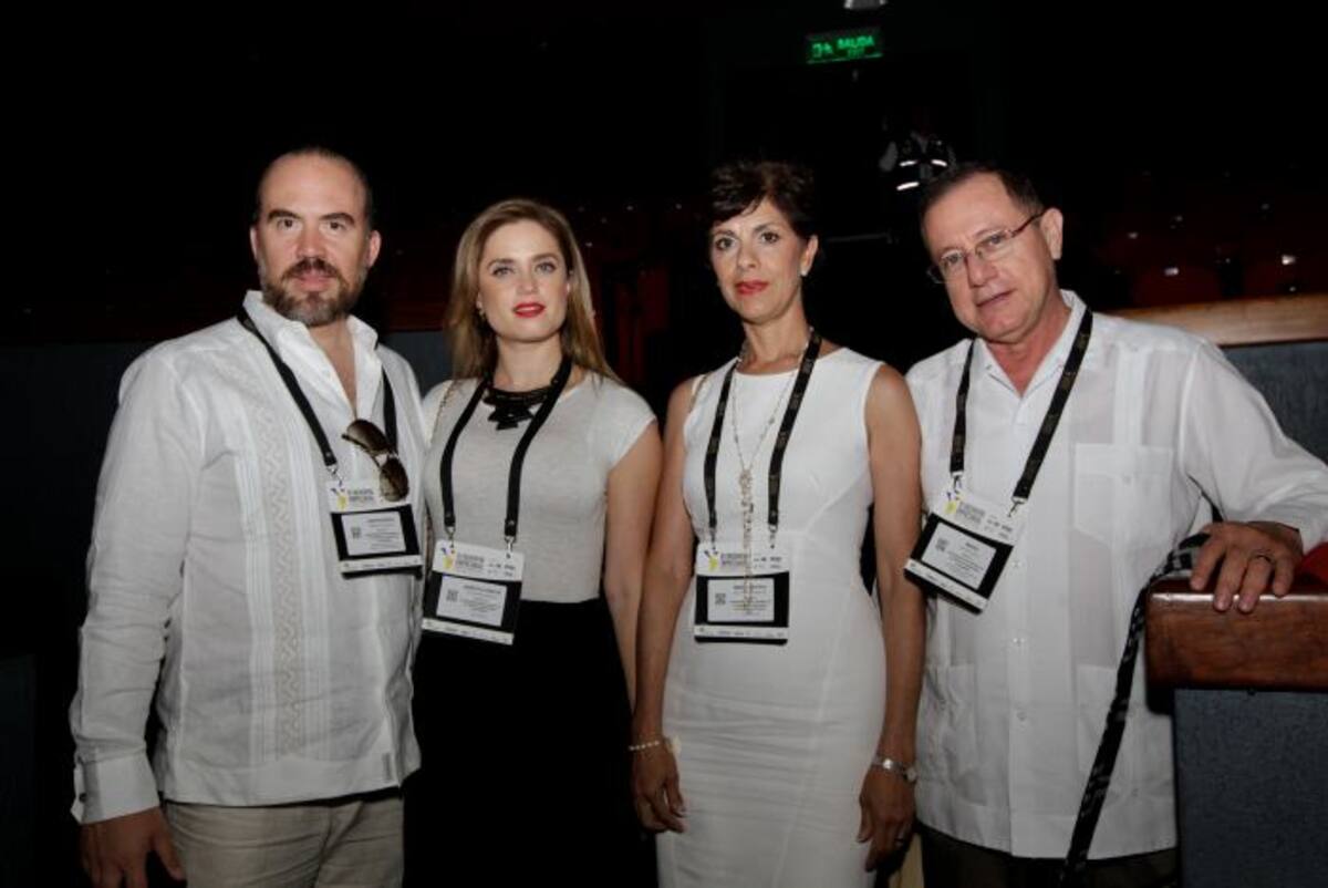 Rodrigo Moreno, Maricela Echeverry, Martha De la Peña y Mario Narváez. Julio Castaño-El Universal.
