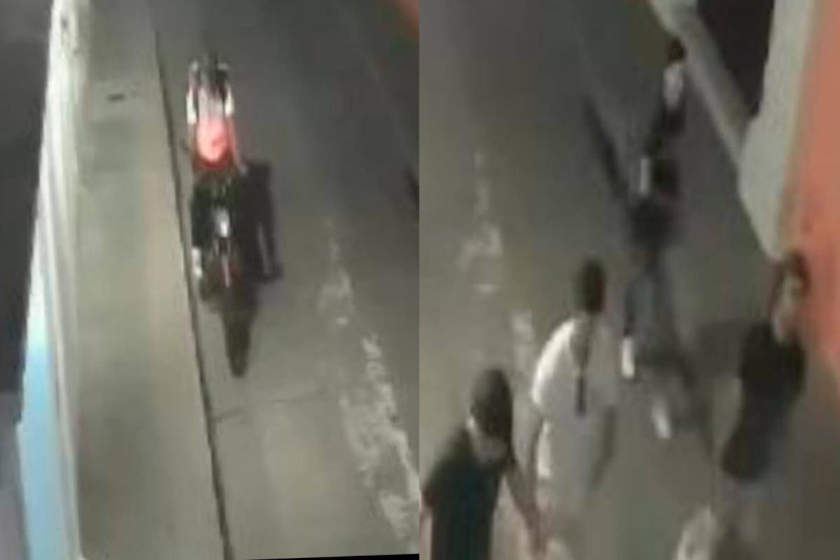 Cámara captó a los sujetos que habrían baleado a turista en el Centro