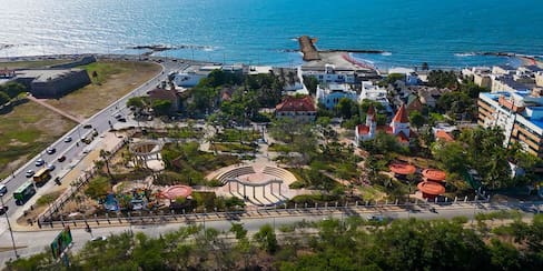 Así quedó el parque Apolo de Cartagena: 28 árboles nuevos y renovación total