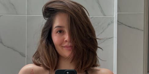Lina Tejeiro compartió las primeras fotos de su embarazo, así se ve con su barriguita