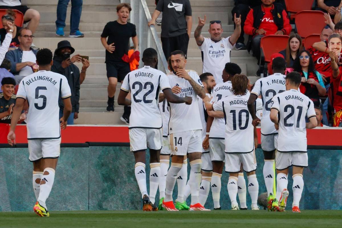 Real Madrid hizo el trabajo al ganarle al Mallorca