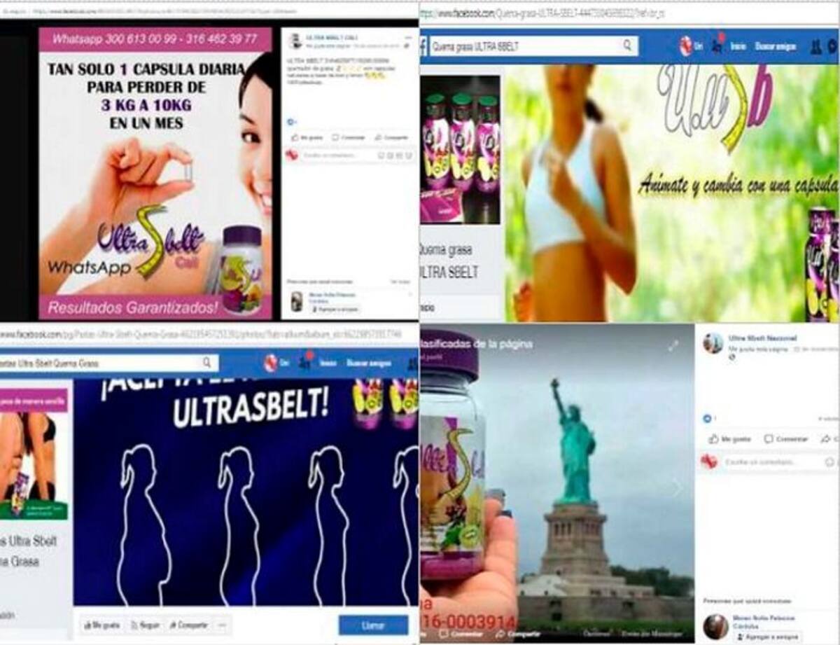Facebook eliminó 152 cuentas a petición del Instituto Nacional de Vigilancia de Medicamentos y Alimentos. Colprensa