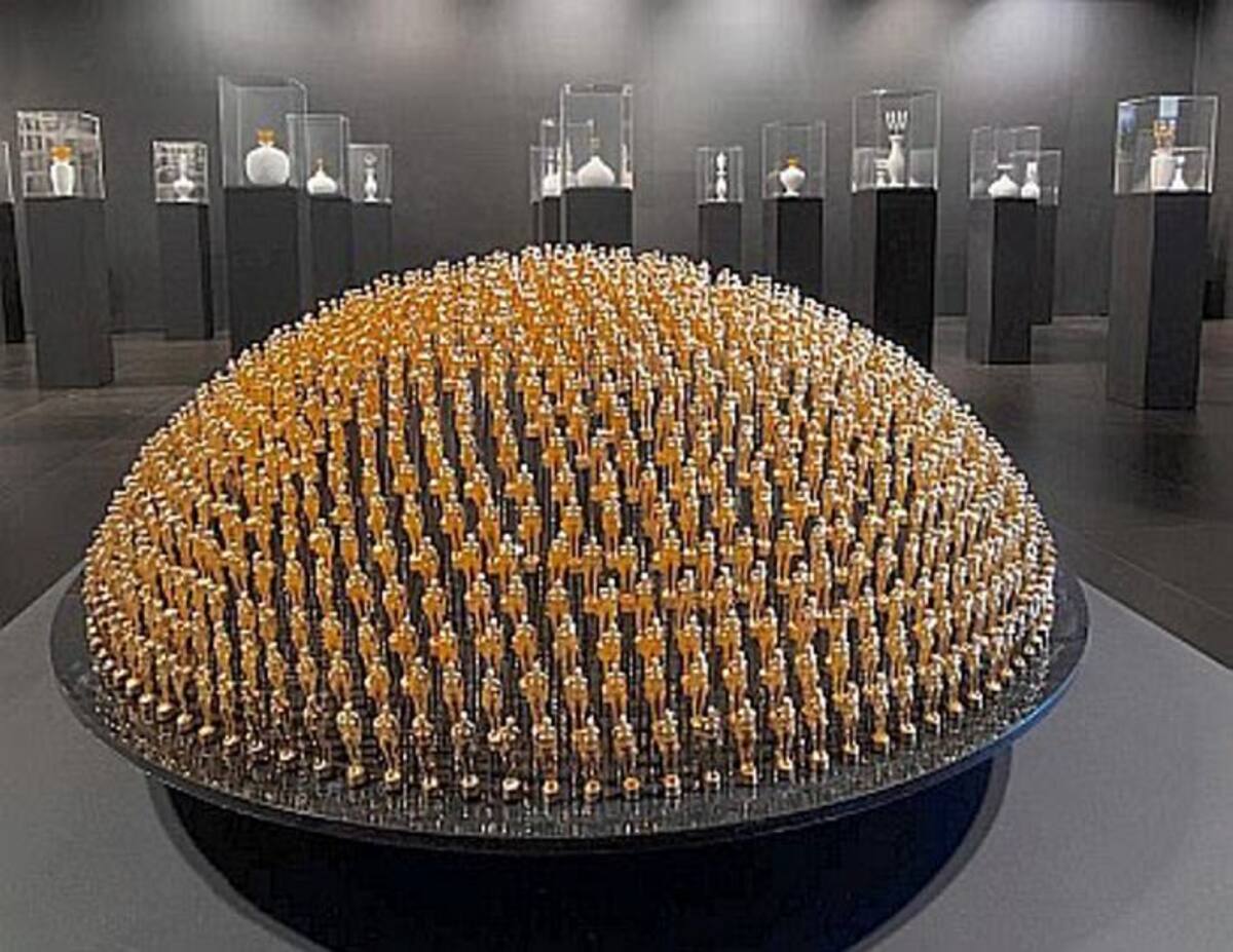 Hálito Divino, una de las estaciones de la obra de Ruby Rumié que se exhibe en París. NH Galería
