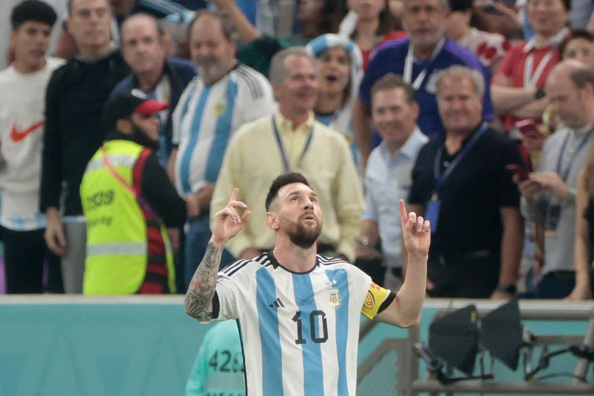 Los números de Lionel Messi en Copas del Mundo