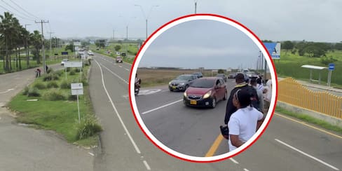 No hay bloqueo en la Vía del Mar, en la entrada de Tierra Baja: esto dice la Alcaldía