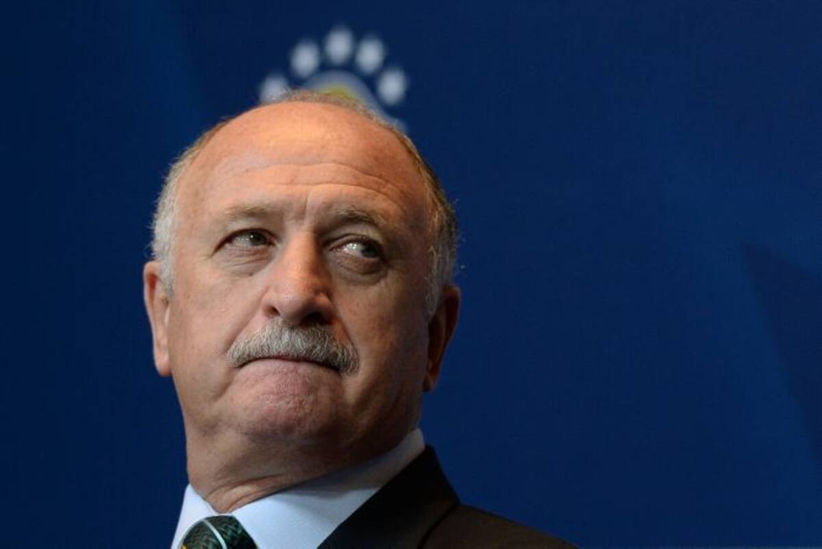 Luiz Felipe Scolari. AFP VANDERLEI ALMEIDA