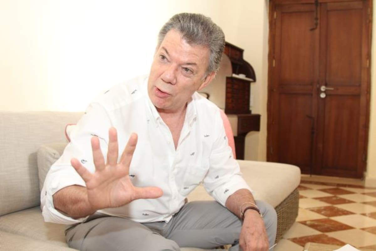 “Las entrega de armas por parte de las Farc fue un proceso minucioso, la ONU dijo que un proceso tan serio no se había dado en el mundo”, dijo Juan Manuel Santos Kailline Giraldo