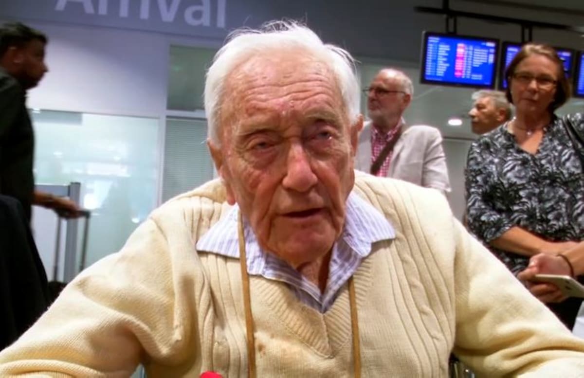 David Goodall, de 104 años, viajó a Suiza para practicarse la eutanasia. Pidió que su cuerpo sea donado a la ciencia. AP Jamie Keaten