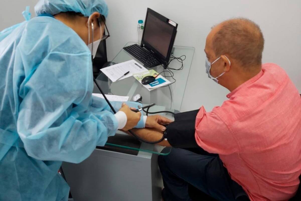 Migrantes y retornados reciben atención en salud en la Cruz Roja