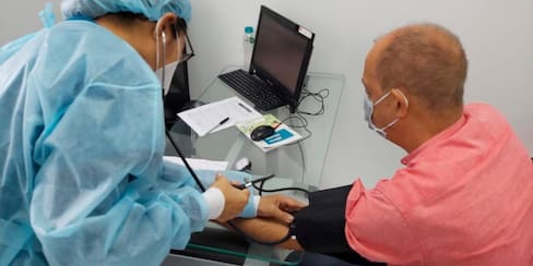 Migrantes y retornados reciben atención en salud en la Cruz Roja