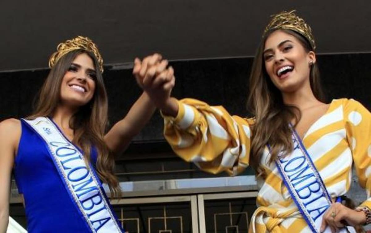 Las dos caleñas, nuevas soberanas de Colombia, recibieron un homenaje por la Gobernación del Valle COLPRENSA.