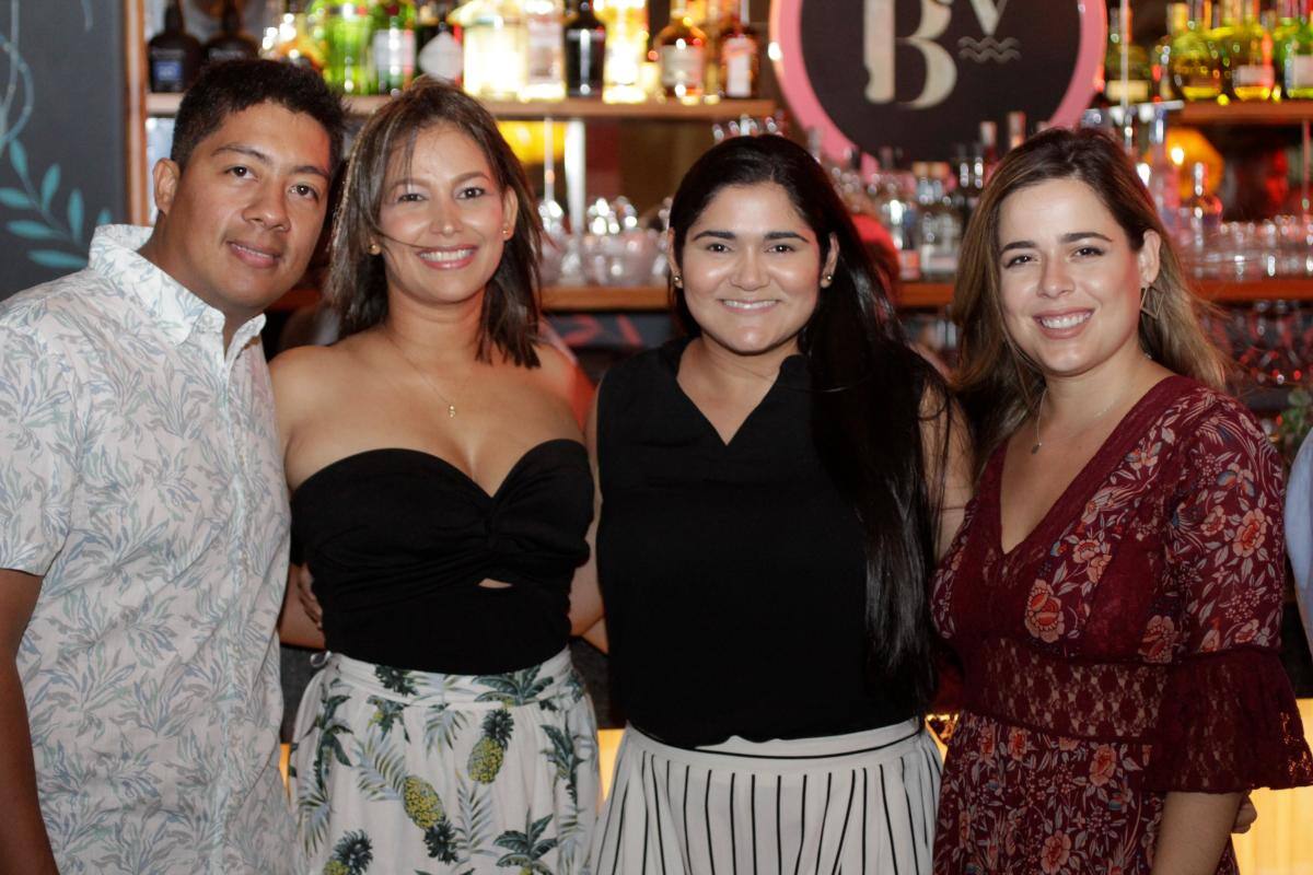John Berrío, Merlys Martínez, Stephanie Rúa y Laura Faciolince.