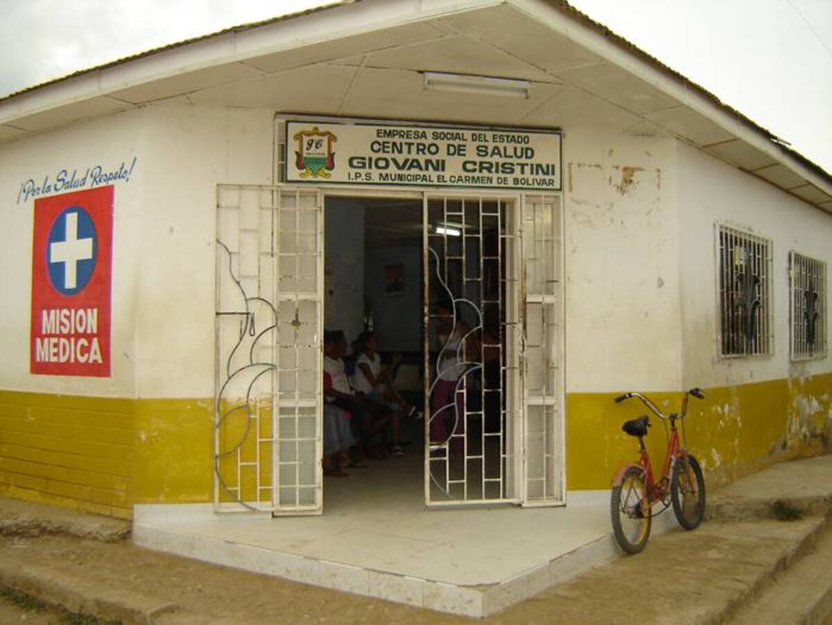 La ESE Giovanni Cristini de El Carmen de Bolívar atiende los servicios del primer nivel de salud. ARCHIVO