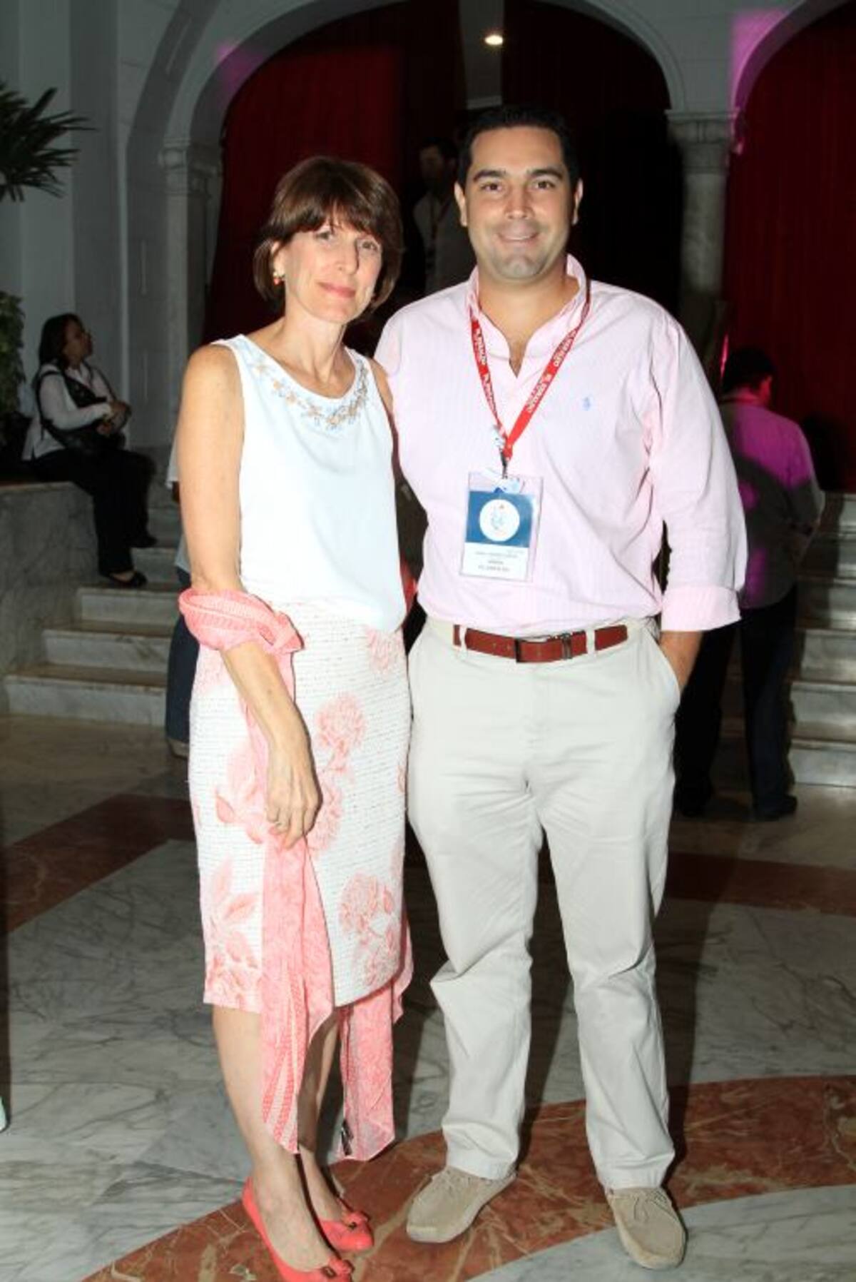 Diana Gedeón y Hans Londoño.