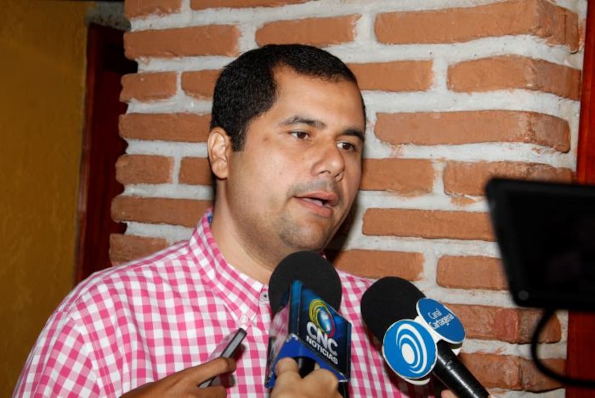 Wilson Toncel, militante del partido Cambio Radical. OSCAR DÍAZ ACOSTA-EL UNIVERSAL