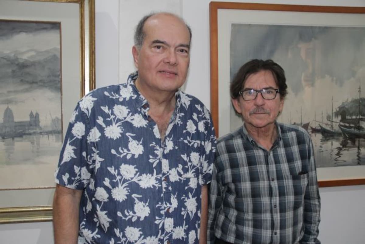 Rafael Otero y Arnulfo Luna. LUIS APARICIO