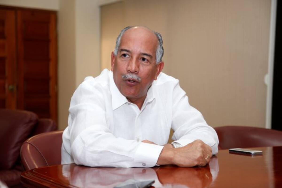 Germán Sierra Anaya, secretario de Educación. Aroldo Mestre Alcántara