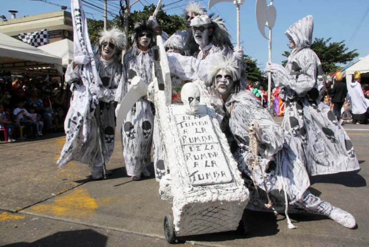 Joselito Carnaval fue enterrado hoy en Barranquilla. RAFAEL POLO. CORTESÍA QHUBO BARRANQUILLA