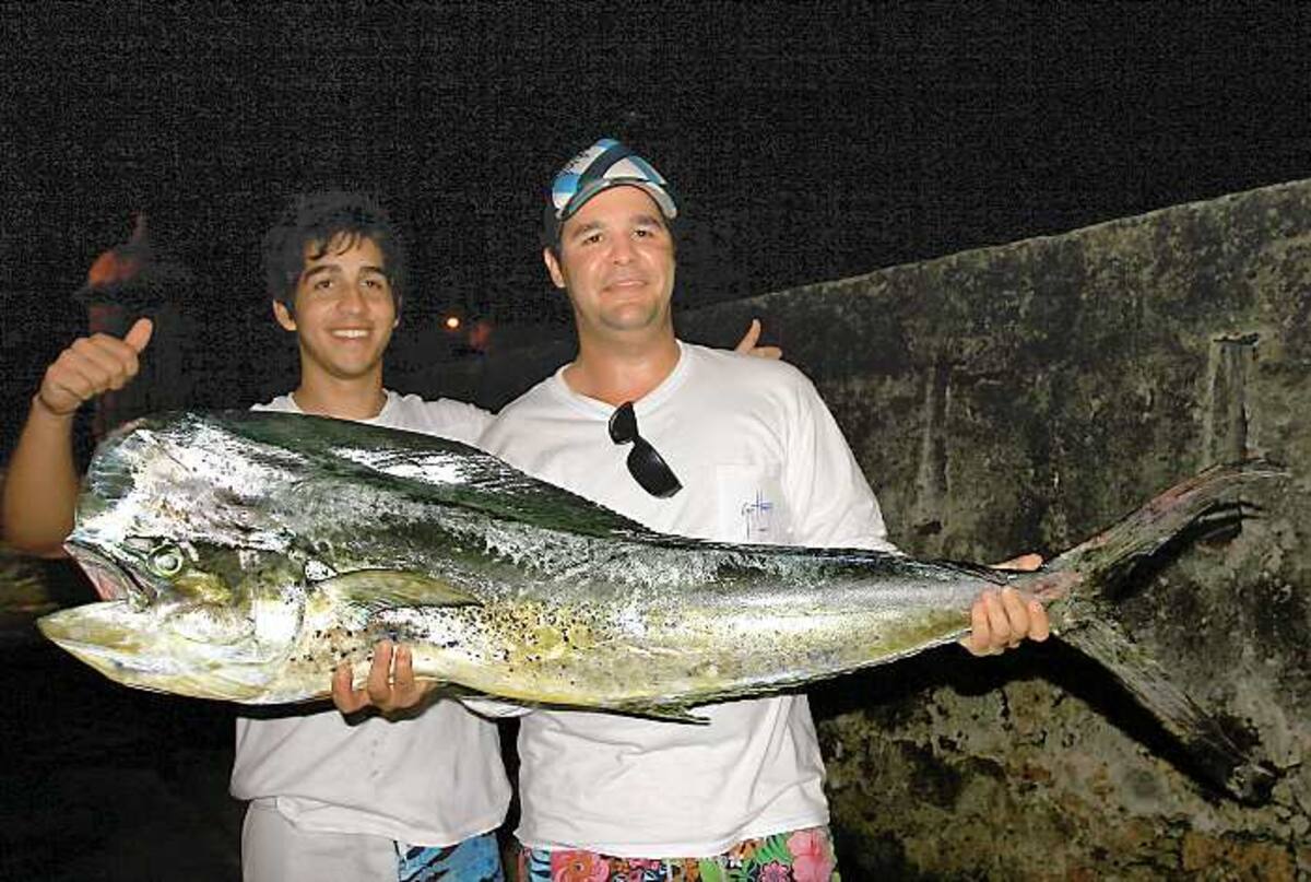 Amaury Covo Jr. es uno de los pescadores tradicionales de este torneo. Archivo