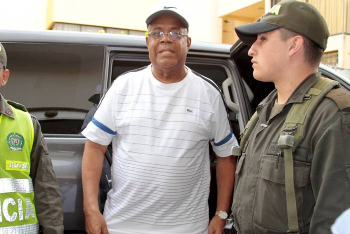 Campo Elías Terán a su llegada a la clínica Cartagena del Mar el pasado miércoles. CORTESÍA