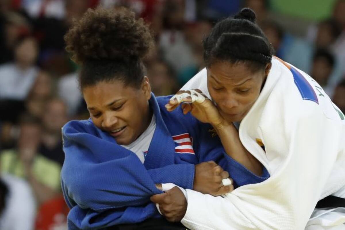 Yuri Alvear avanzó a semifinales del judo. AFP