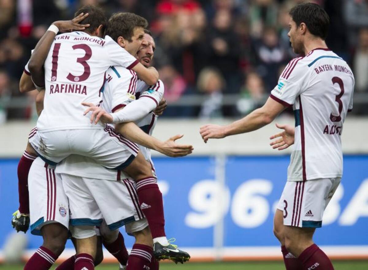 Bayern Múnich sigue ganando en Alemania. AFP ODD ANDERSEN
