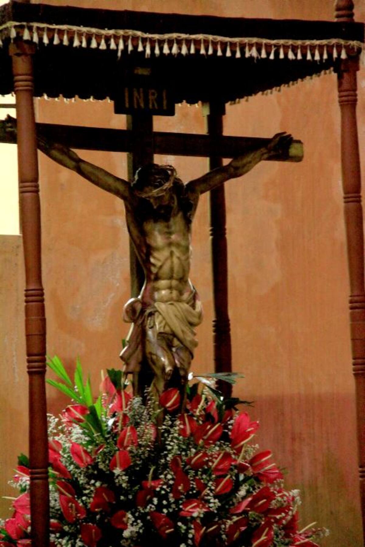 Hoy los católicos rinden honores al Cristo de la Expiración. La procesión es a las 5 de la tarde. Archivo