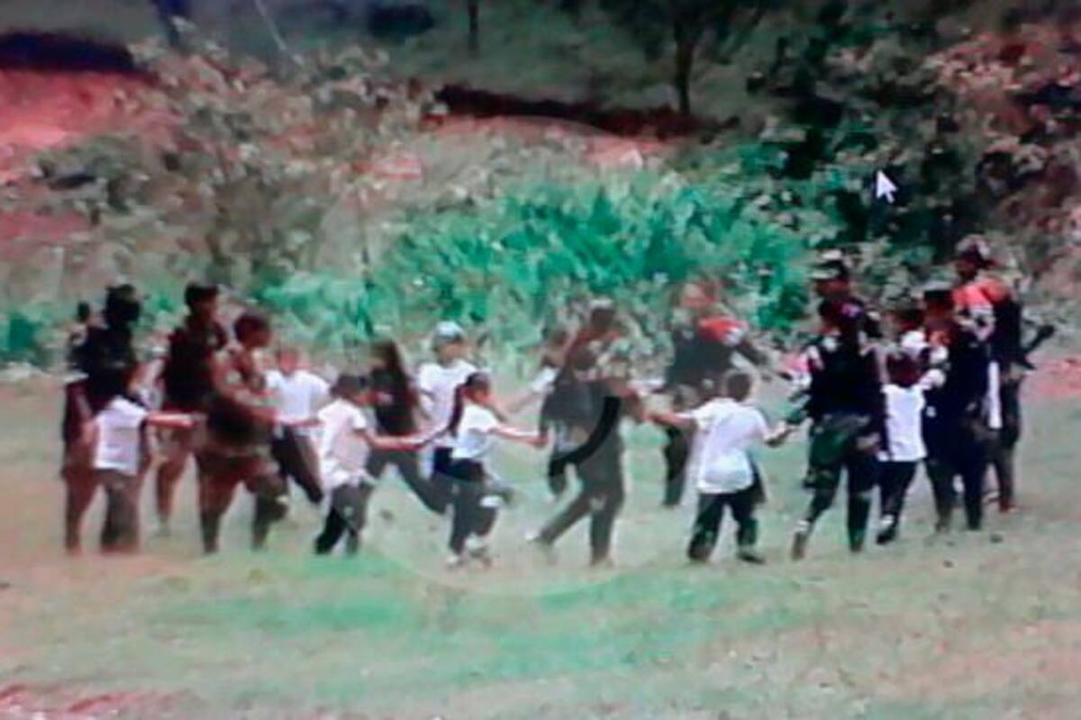 Foto que Duque entregó a la ONU no es del Eln en Venezuela sino en Colombia